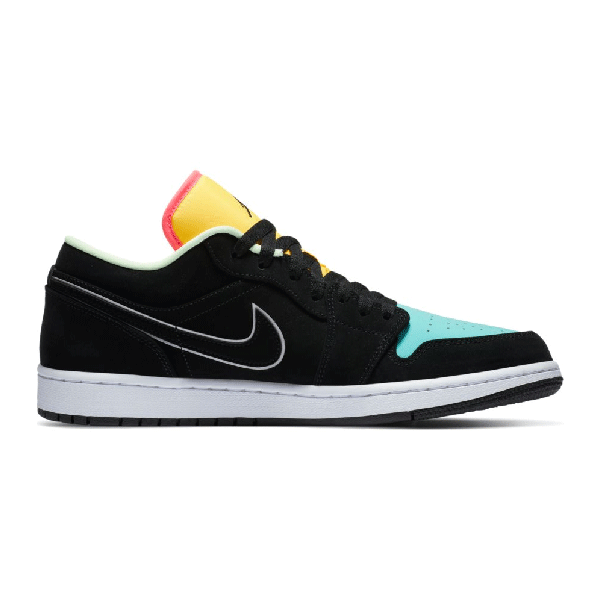 air jordan 1 low se noir turquoise jaune air jordan 1 low se noir turquoise jaune