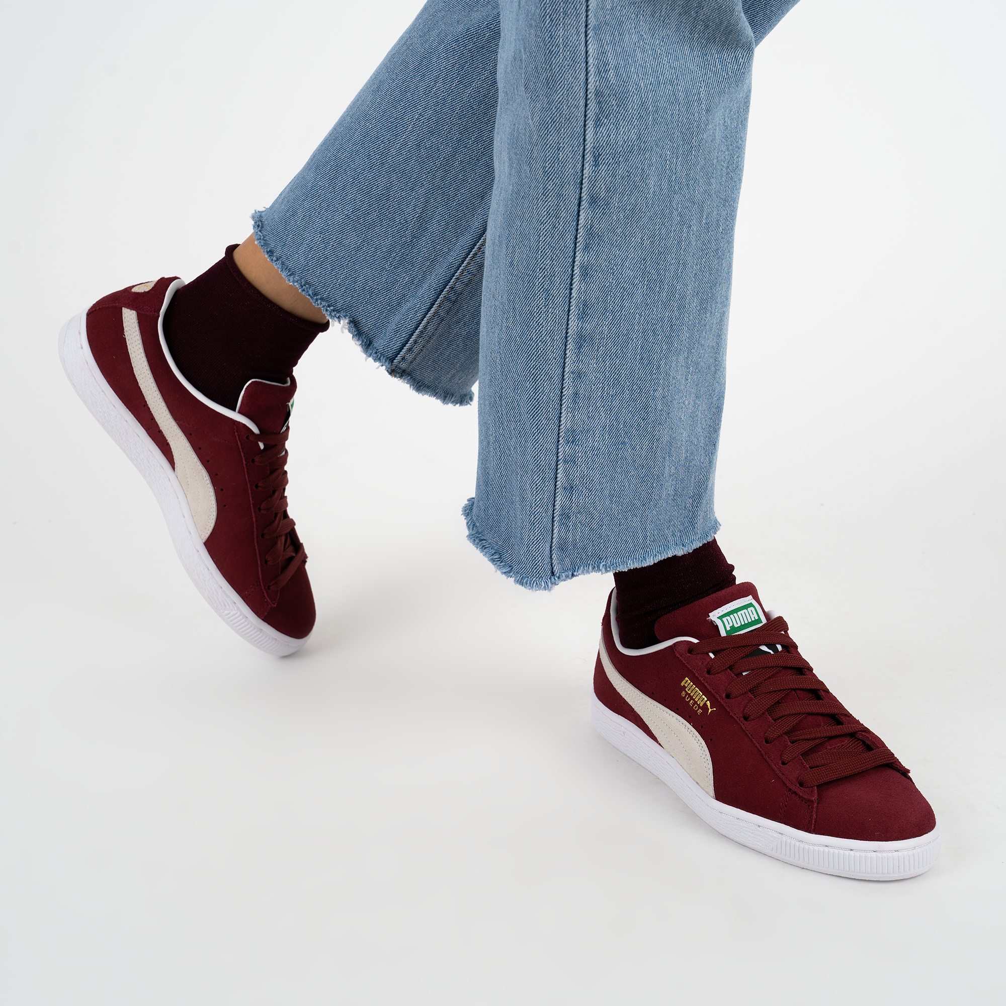 puma suede bordeaux