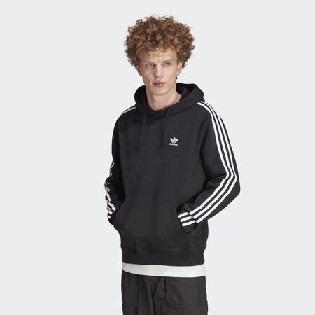 ADIDAS ORIGINALS Adicolor Classics 3-Stripes Hoodie Black MEN
