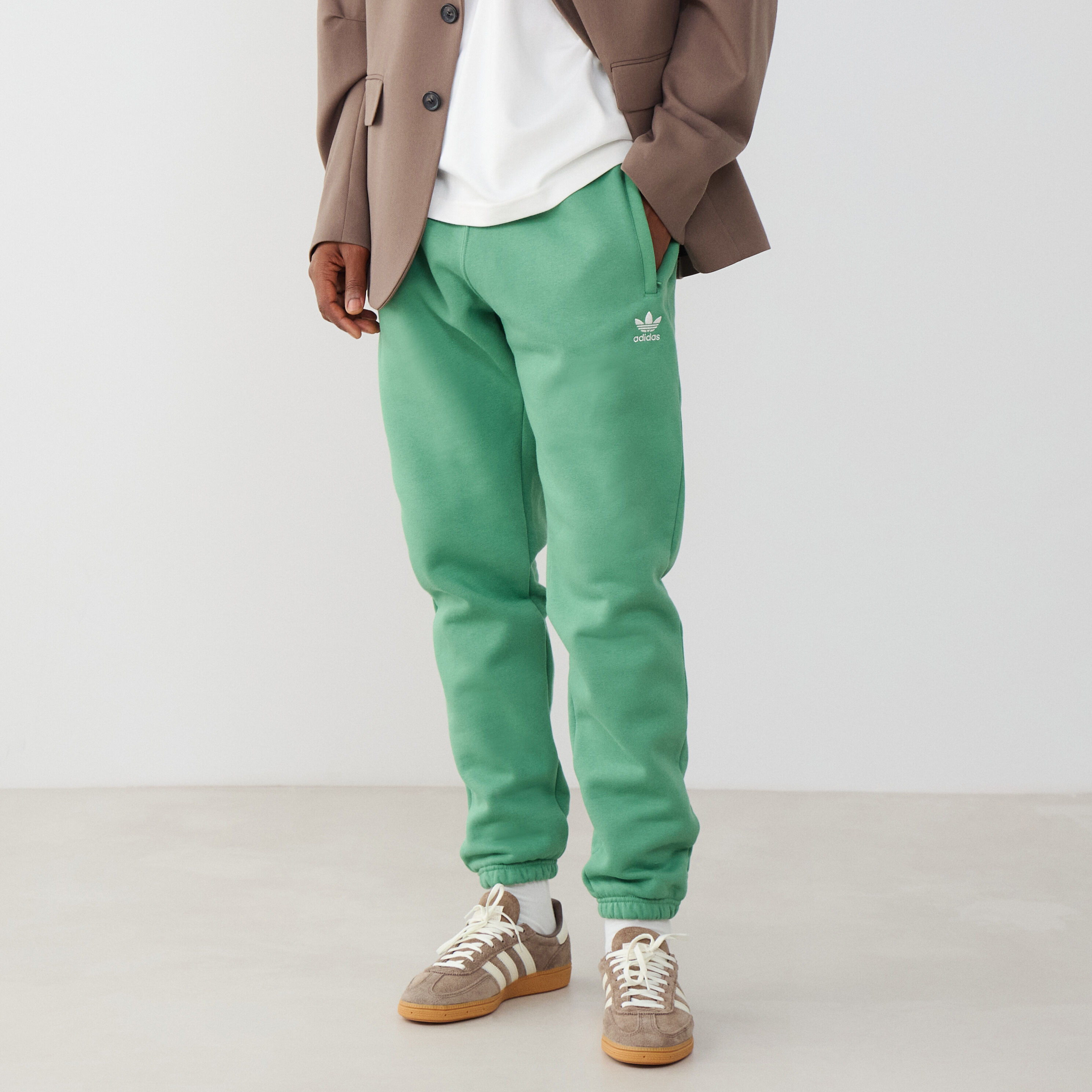 Mens green adidas pants clearance