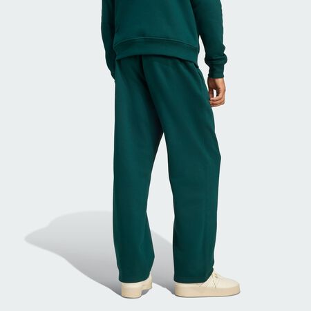 ADIDAS ORIGINALS Trefoil Essentials Open Hem Pants Aurora Ivy MEN