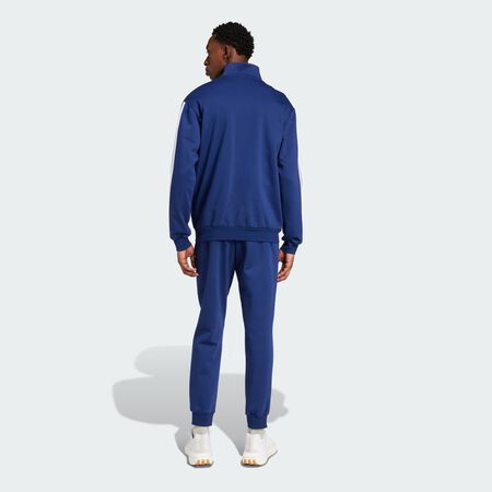 ADIDAS SPORTSWEAR Sportswear Basic 3-Stripes Fleece Track Suit Dark Blue MEN