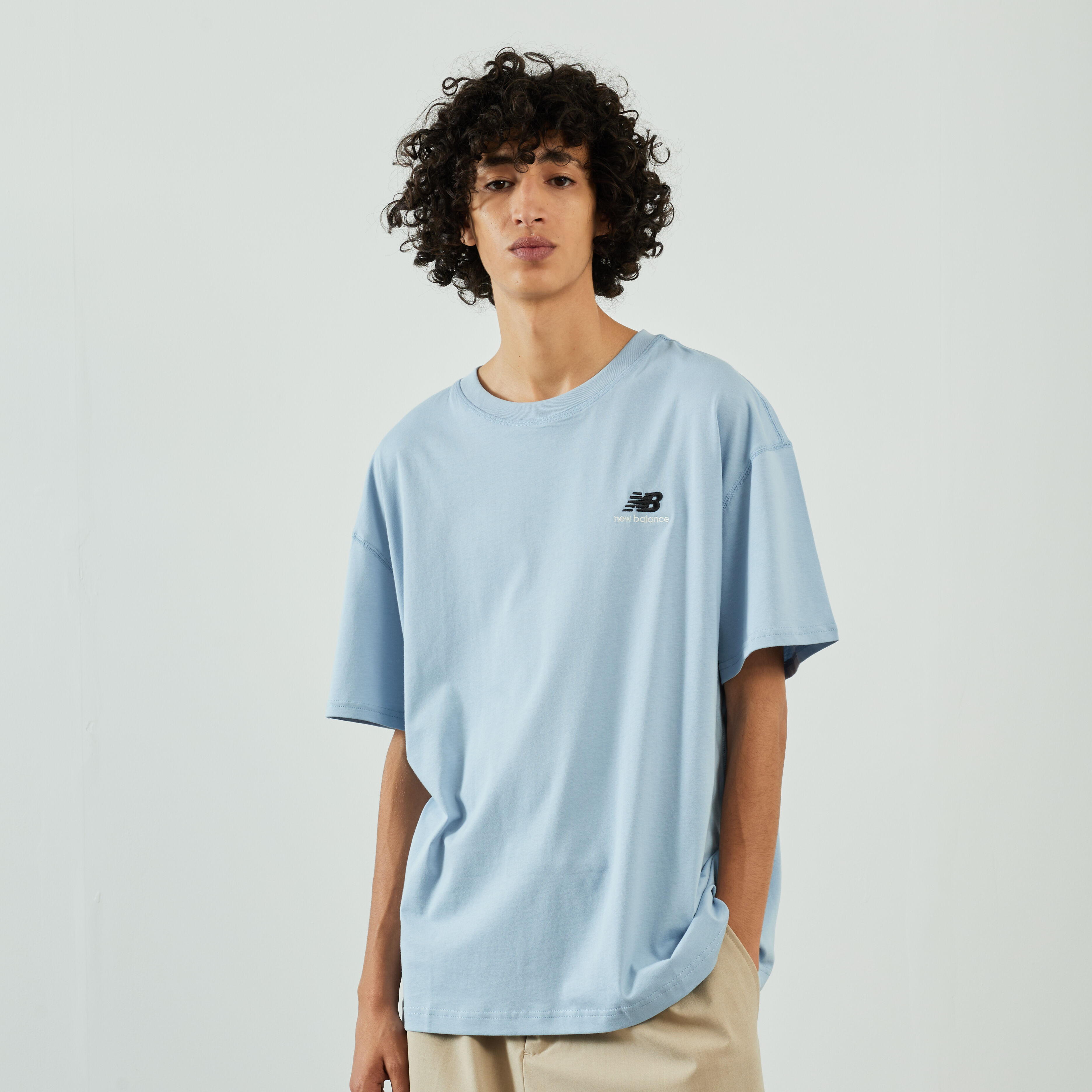 Tee shirt bleu ciel 2025 homme