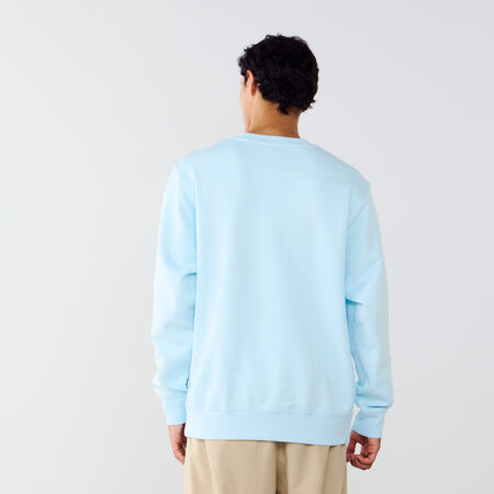 NIKE SWEAT CREW CLUB BLUE/WHITE MEN