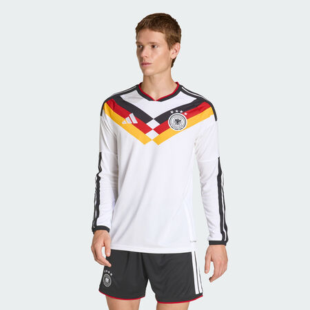 ADIDAS PERFORMANCE Maillot à manches longues Germany 26 Home White HOMME
