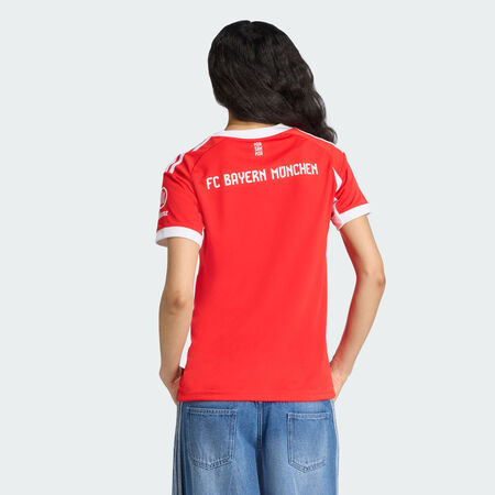 ADIDAS PERFORMANCE Maillot Domicile FC Bayern 25/26 Red FEMME