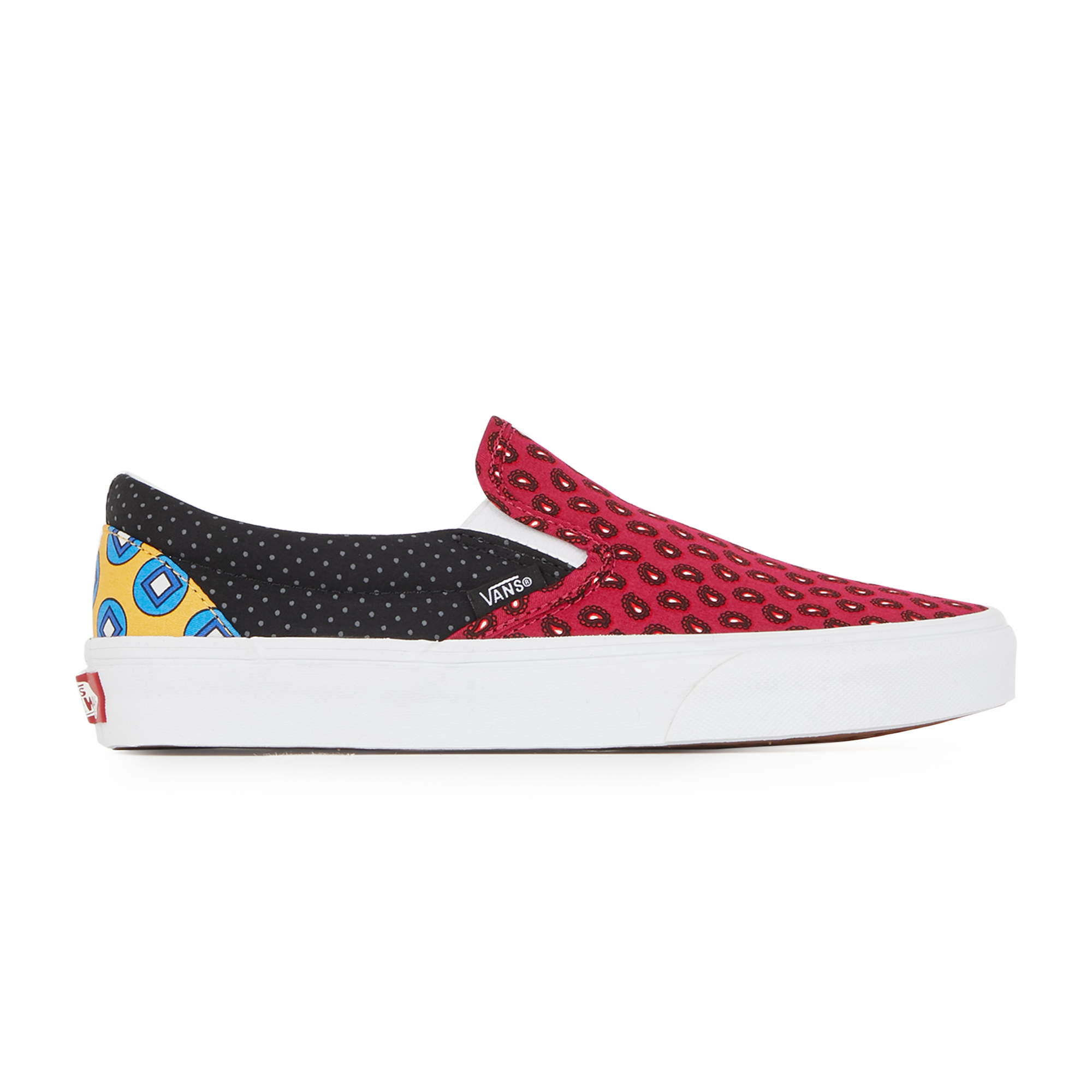 vans slip on femme bordeaux