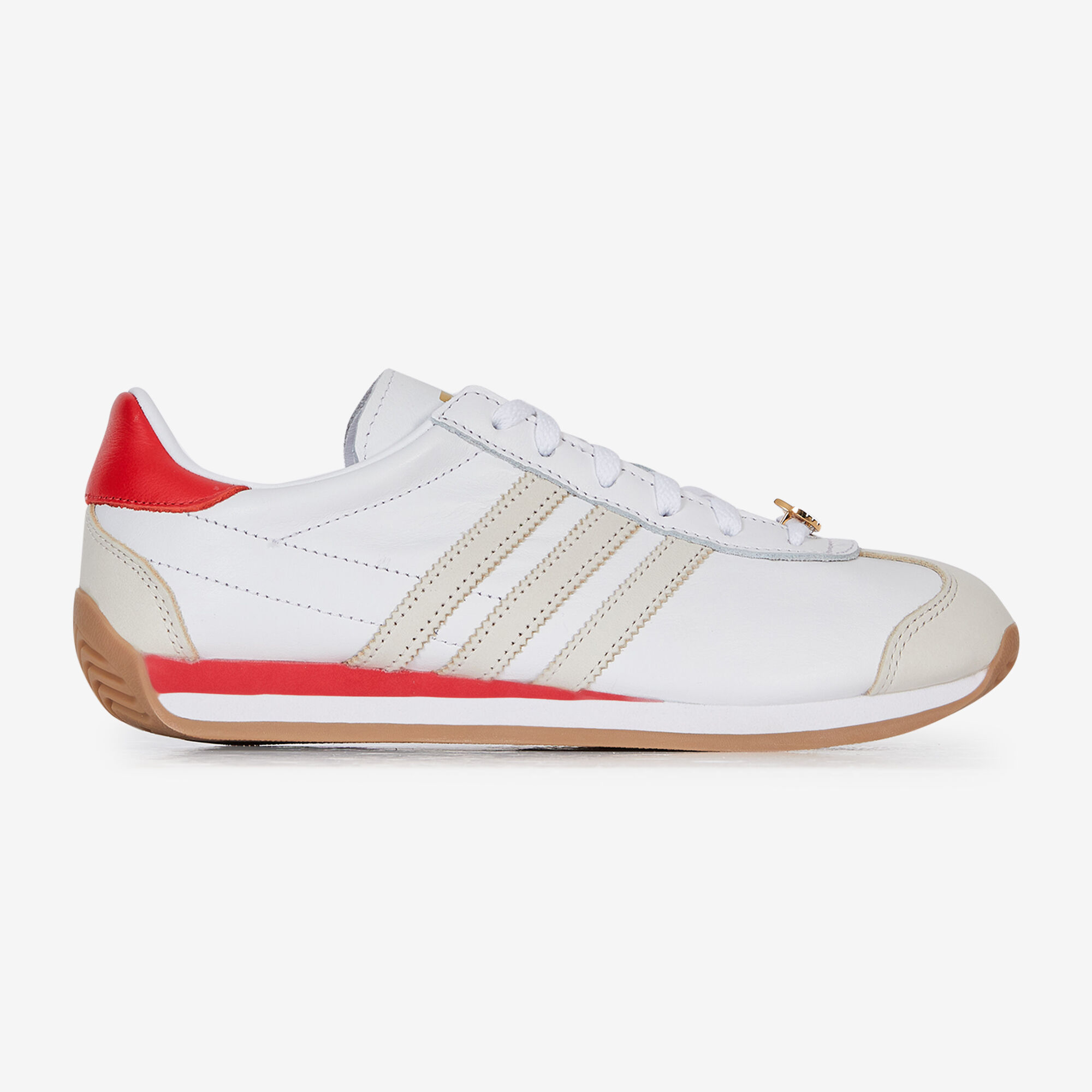 ADIDAS ORIGINALS COUNTRY OG PARIS BLANC ROUGE SNEAKERS FEMME LACETS Courir