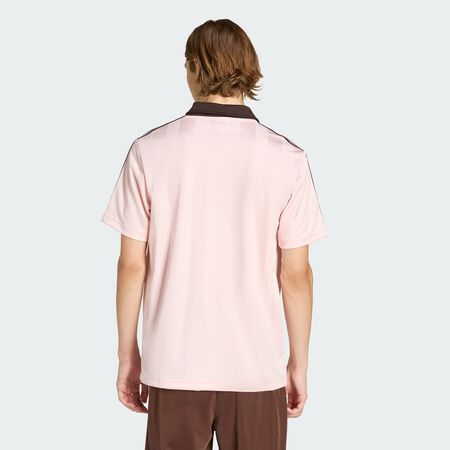 ADIDAS ORIGINALS JERSEY ARCHIVE COLLAR PINK MEN