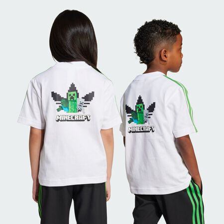 ADIDAS ORIGINALS T-shirt adidas x Minecraft Enfants White JUNIOR