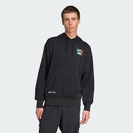 ADIDAS ORIGINALS Sweat-shirt à capuche graphique Kimi Antonelli Mercedes - AMG Petronas Formula One Team Black HOMME