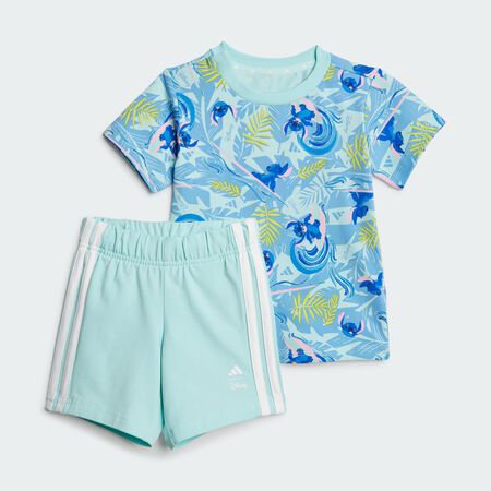 ADIDAS SPORTSWEAR ENSEMBLE T-SHIRT ADIDAS DISNEY LILO ET STITCH Semi Flash Aqua / Multicolor CADET