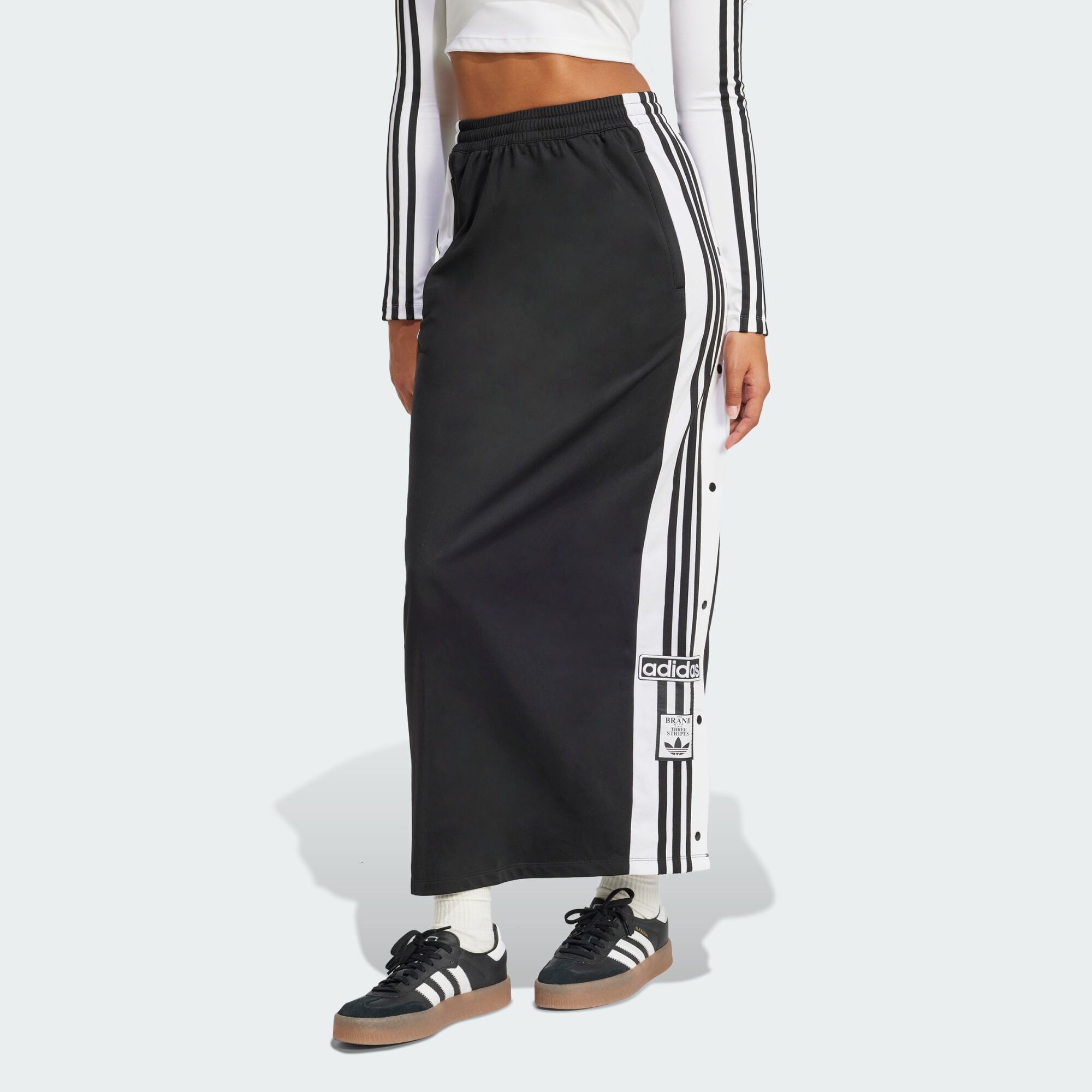 adidas Originals womens Adibreak Skirt Black XX-Small at
