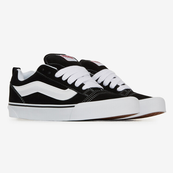 VANS KNU SKOOL SNEAKERS HOMME NOIR/BLANC LACETS - Main Image