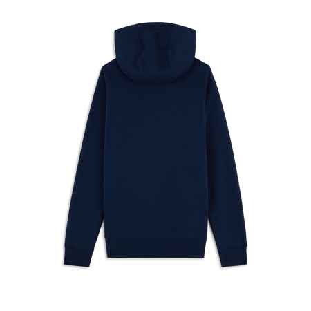 NIKE HOODIE CLUB SMALL LOGO NAVY BLUE MEN