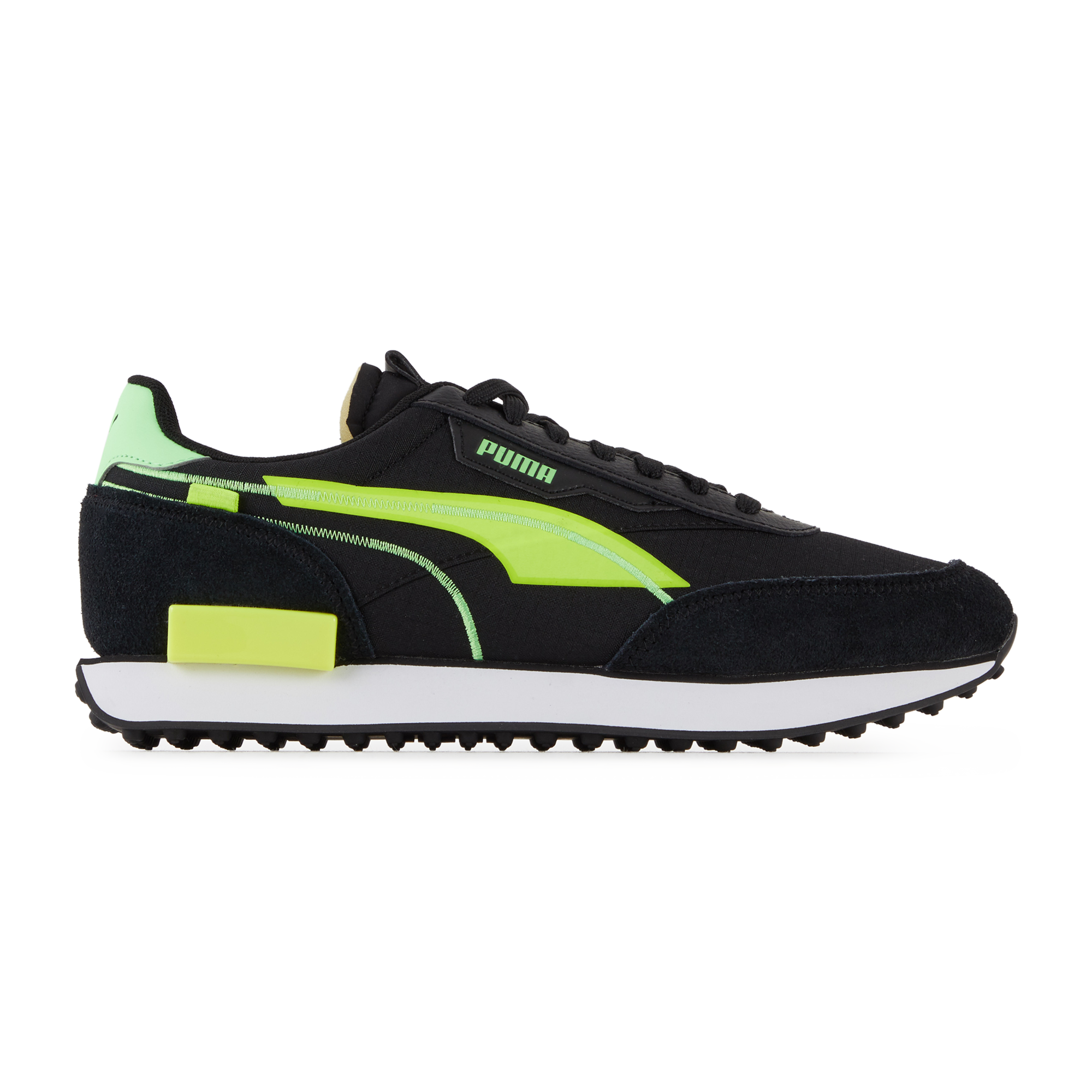 puma noir et vert