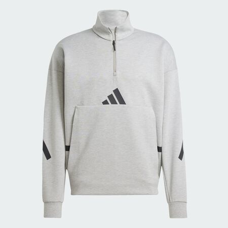 ADIDAS ORIGINALS Sweat-shirt 1/4 zip adidas Z.N.E. Medium Grey Heather HOMME