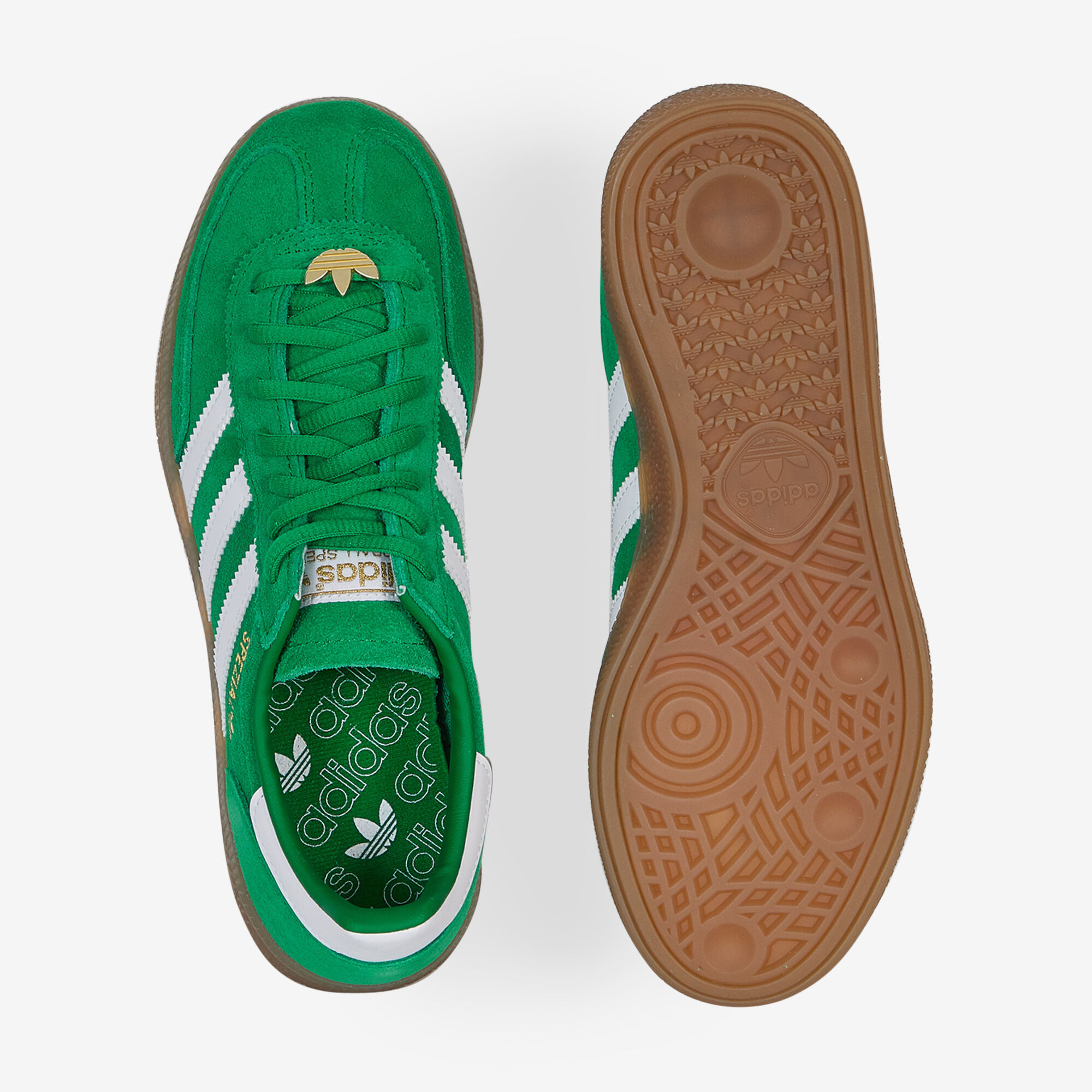 ADIDAS ORIGINALS HANDBALL SPEZIAL PARIS SNEAKERS FEMME VERT BLANC LACETS Courir