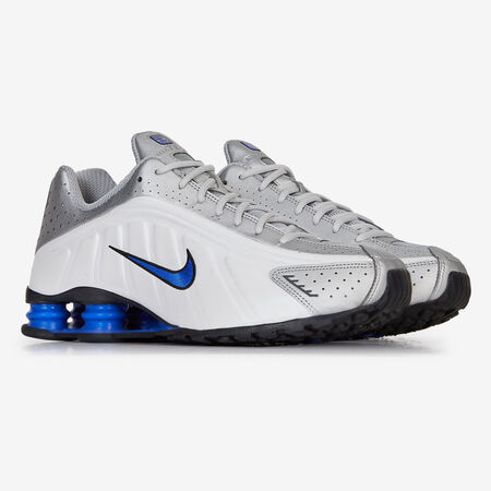 NIKE shox SHOX R4 WHITE/BLUE MEN