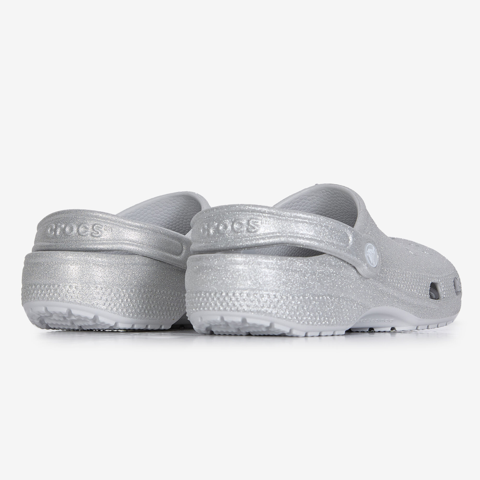 Crocs Classic Glitter Sabots Unisex Flame - vue 8