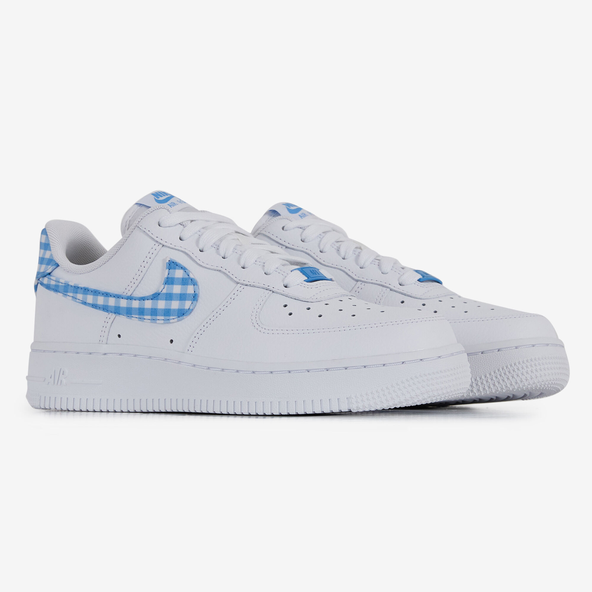 Gingham nike air force ones cheap