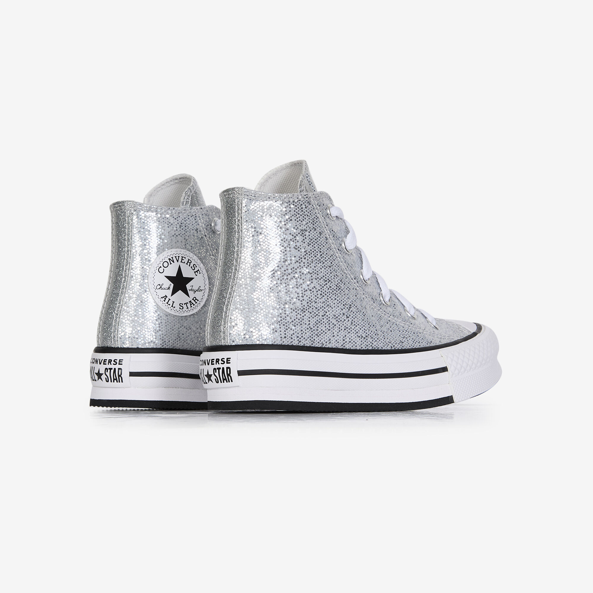 Chuck Taylor All Star Lift Platform Disco Glitter - vue 4