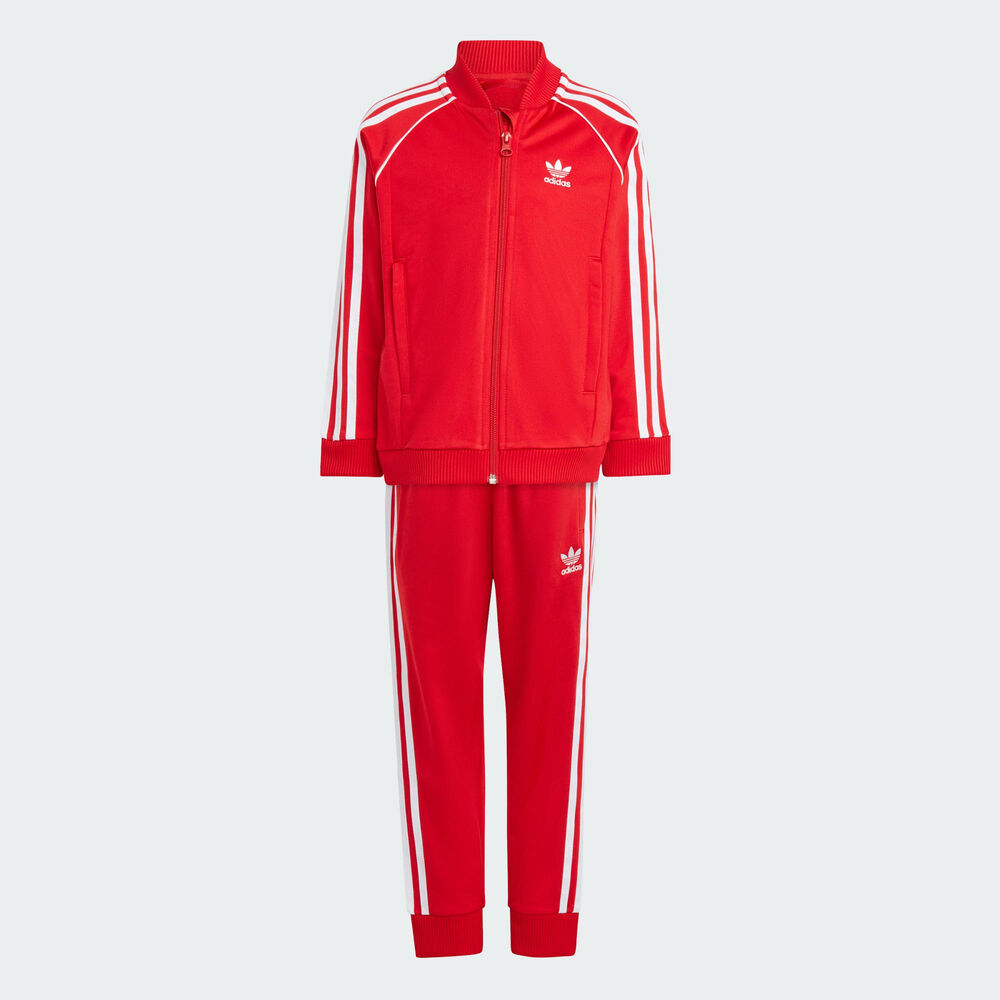 ADIDAS ORIGINALS Adicolor SST Track Suit Kids Better Scarlet