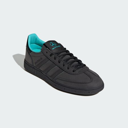 ADIDAS ORIGINALS HANDBALL SPEZIAL MERCEDES SHOES Core Black / Core Black / Semi Mint Rush MEN