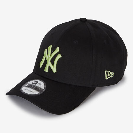 NEW ERA 9FORTY NY LEAGUE ESSENTIAL NOIR/JAUNE HOMME