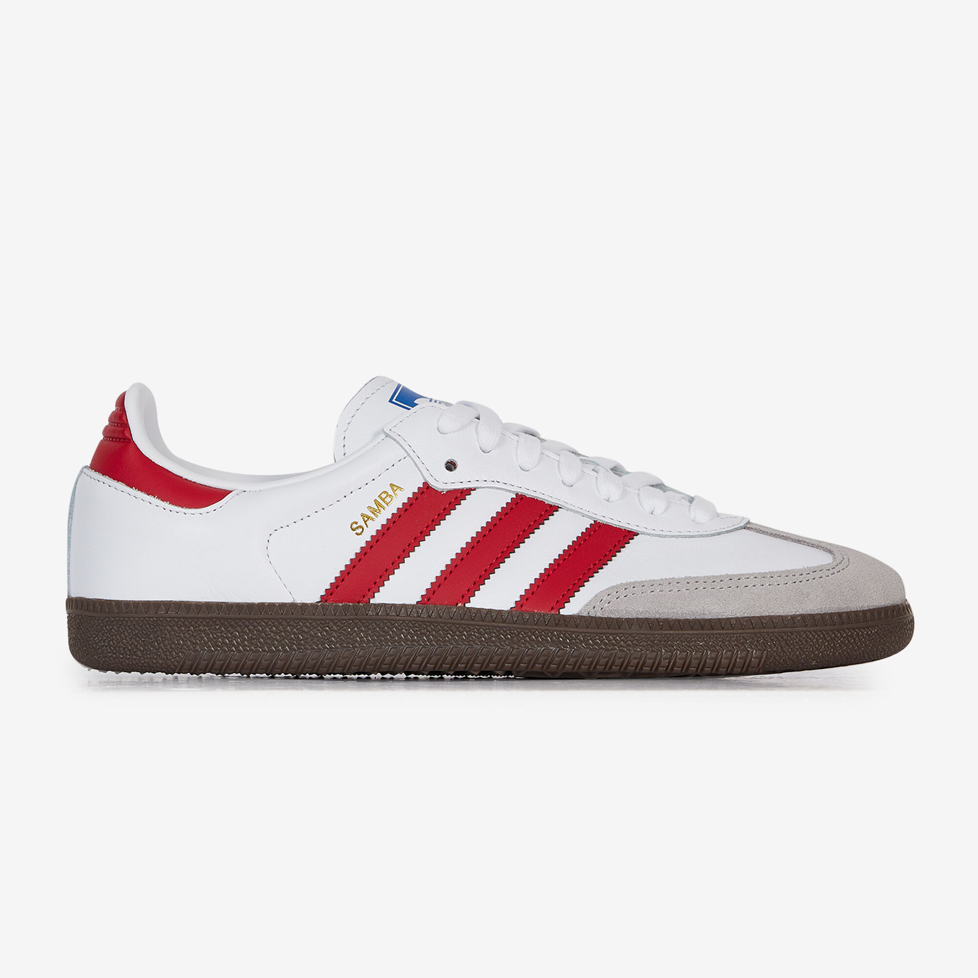 ADIDAS ORIGINALS SAMBA OG WHITE RED SNEAKERS MEN Courir