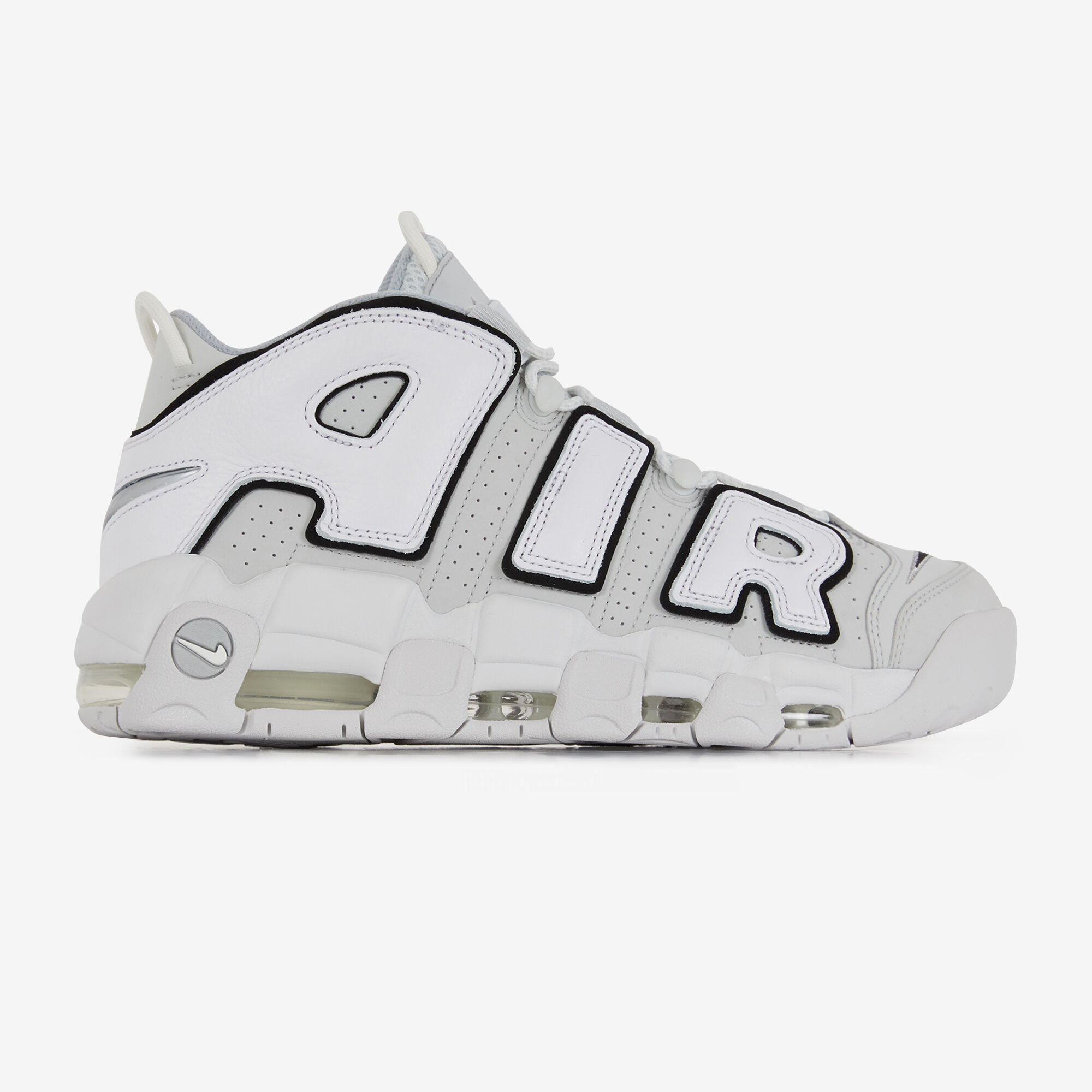 NIKE AIR MORE UPTEMPO 96 GRIS BEIGE SNEAKERS HOMME Courir