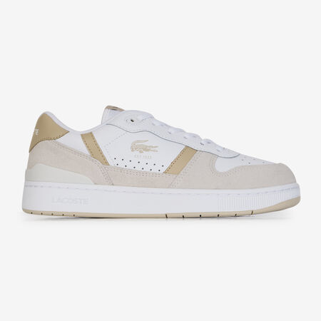 LACOSTE T-CLIP SET BLANC/BEIGE FEMME