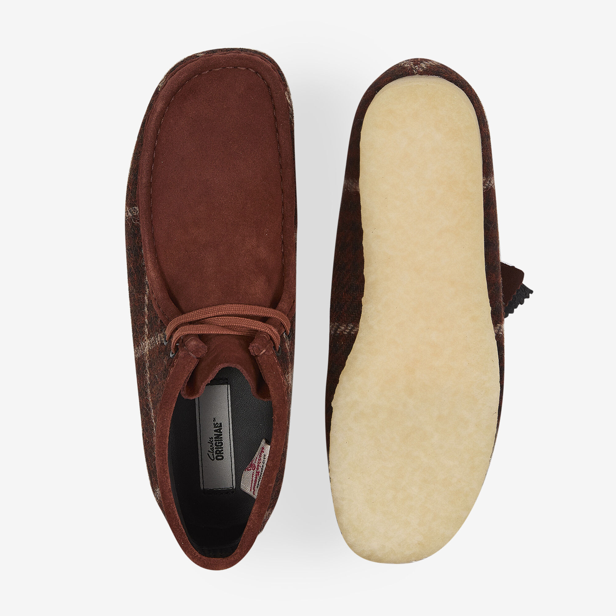 Wallabee Bt Harris Tweed - vue 3