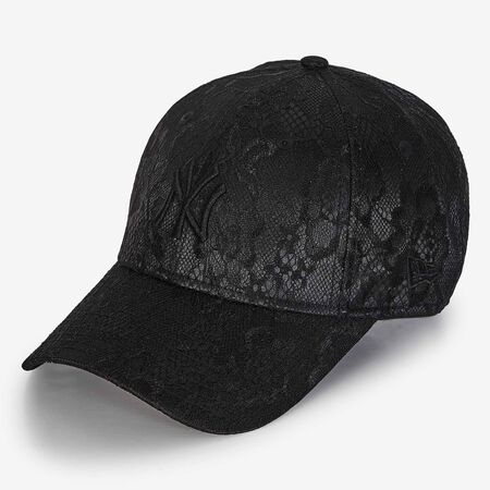 NEW ERA 9FORTY WOMEN NY LACE NOIR FEMME