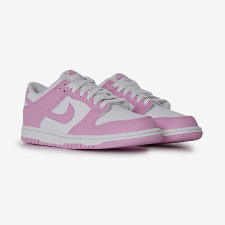 NIKE dunk DUNK LOW PINK/WHITE JUNIOR