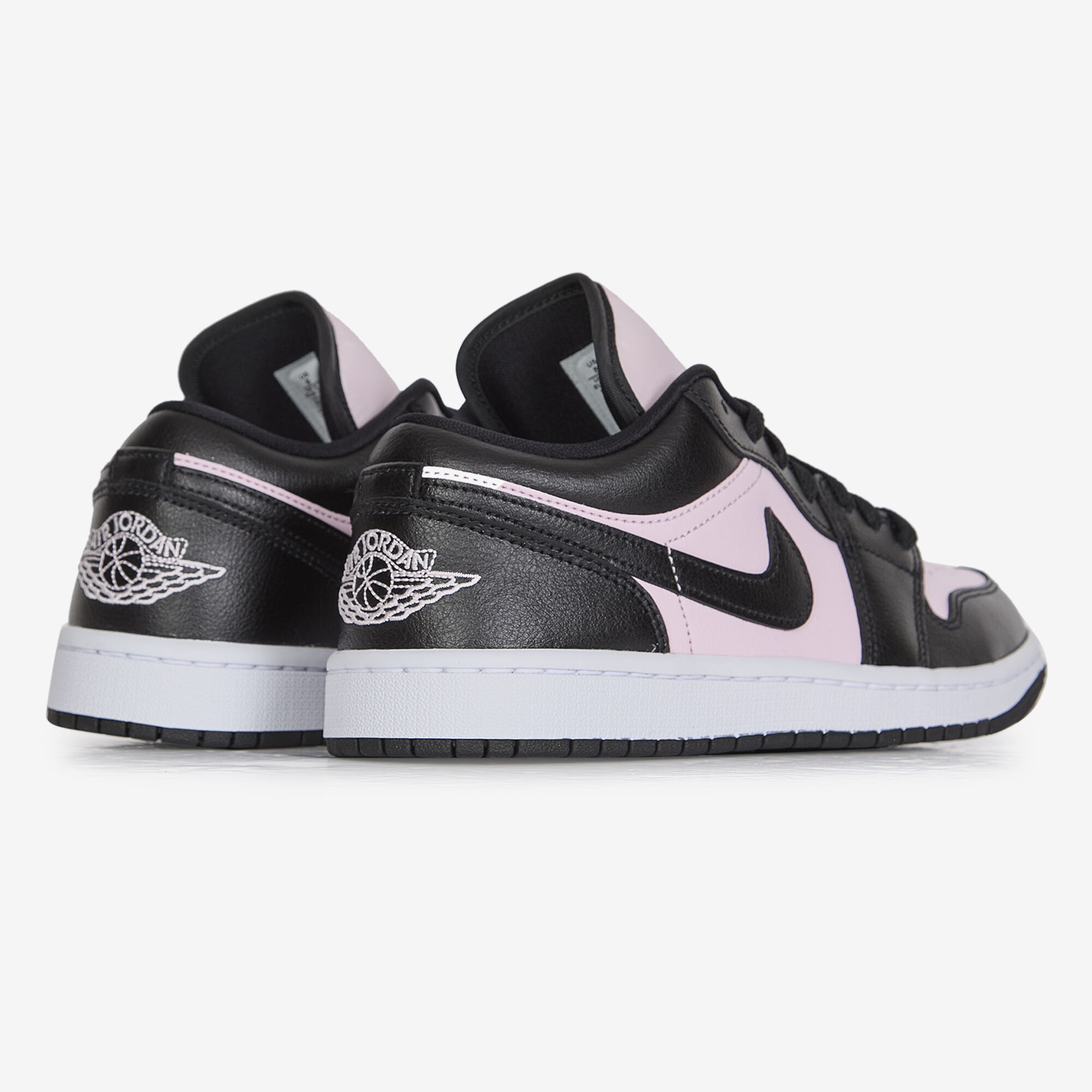 jordan 1 low pink and black