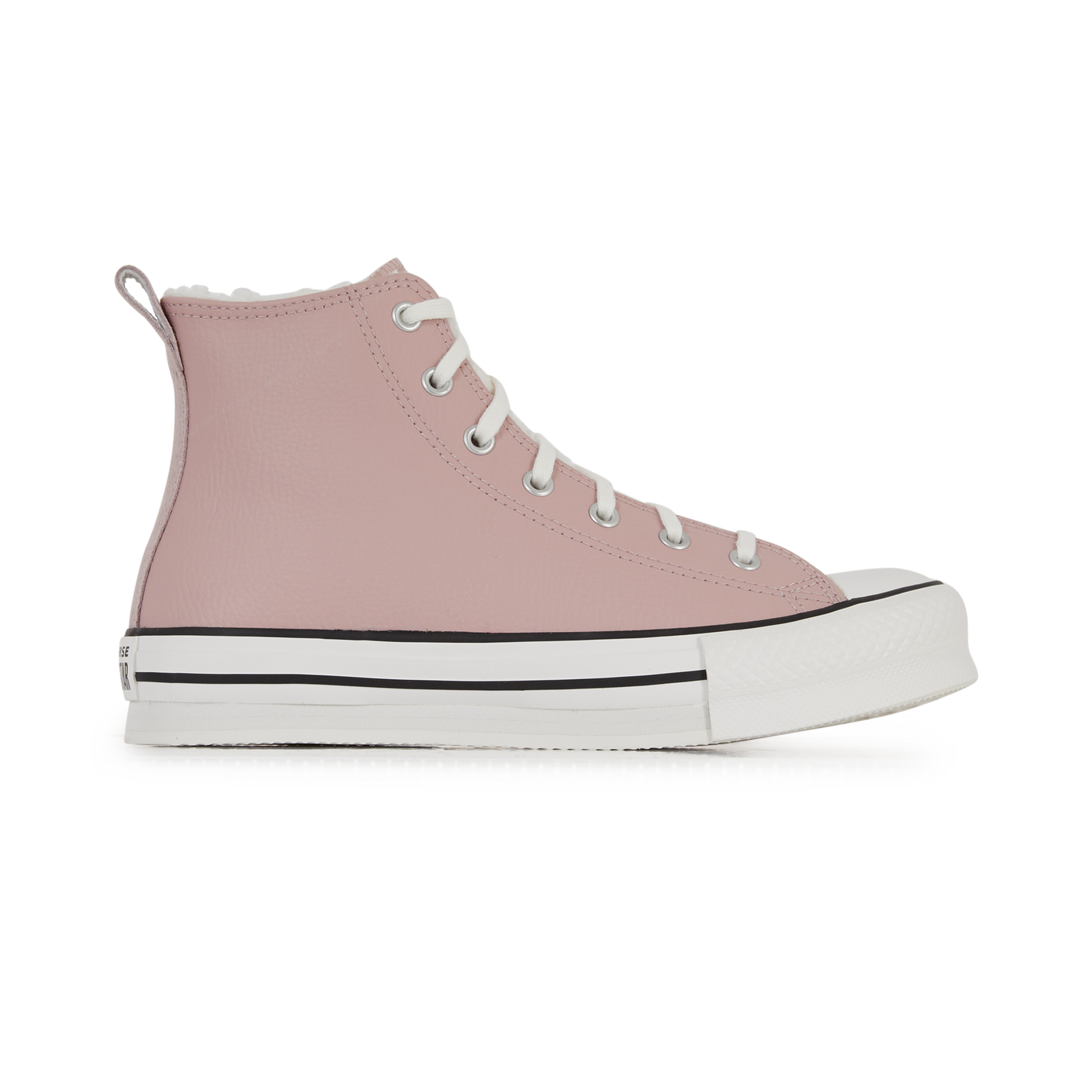 Sneakers Converse Cuir Rose Pale Converse Cuir Montante Femme