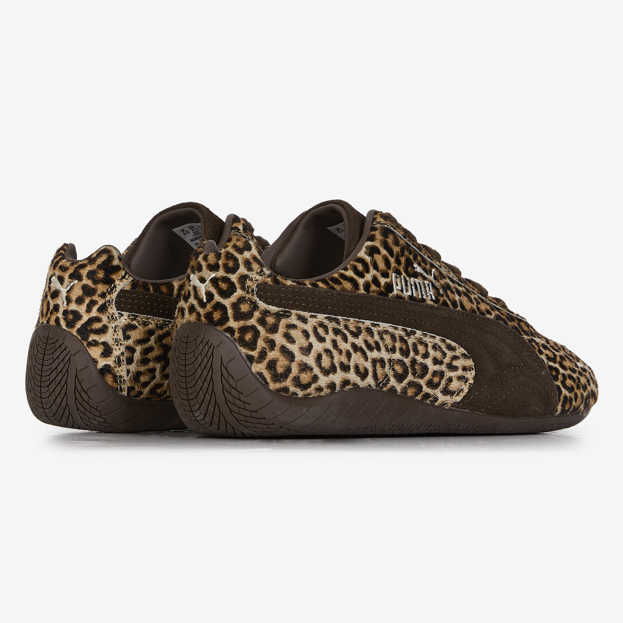 Speedcat Pony Hair Leopard  Marron