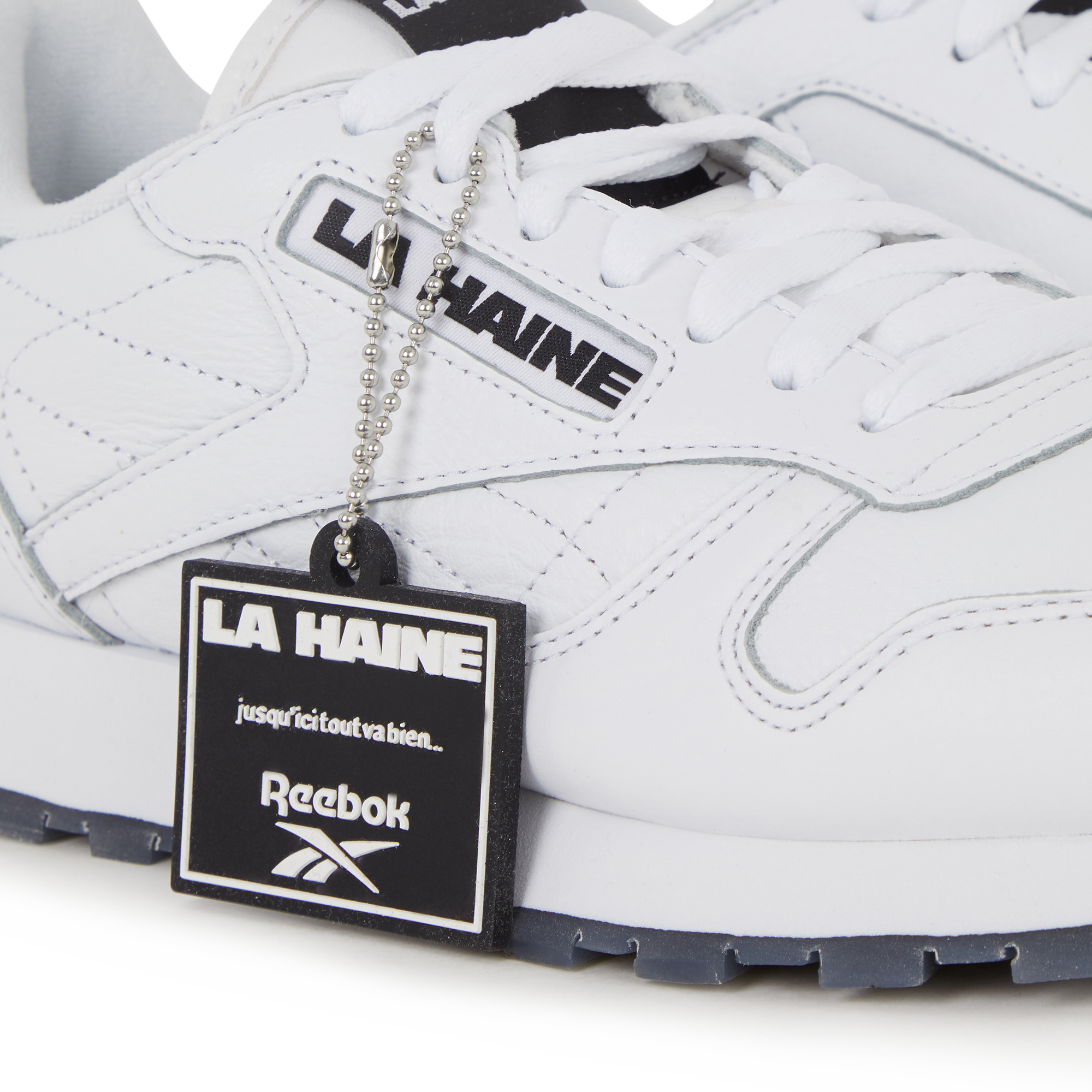 REEBOK CLASSIC LEATHER LA HAINE Blanc | Courir.com