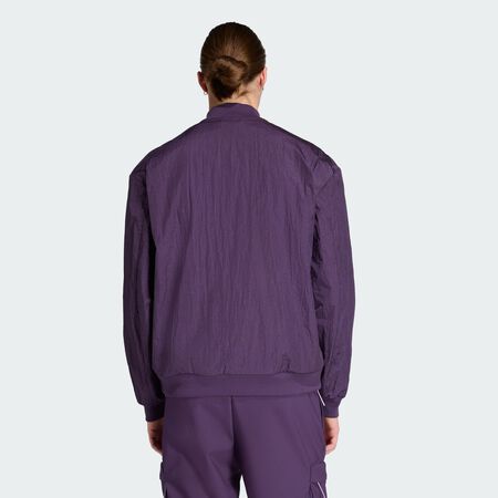 ADIDAS PERFORMANCE Blouson aviateur tissé premium équipe Mercedes - AMG Petronas Formule 1 Aurora Plum HOMME
