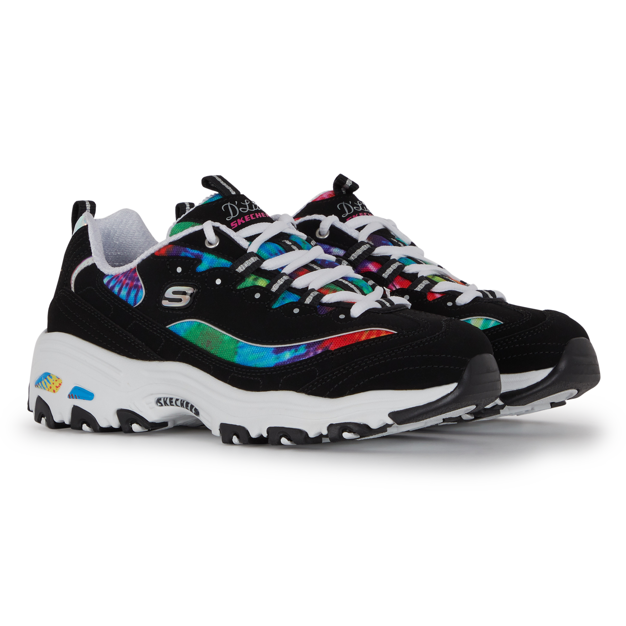 skechers d'lites 3 femme violet