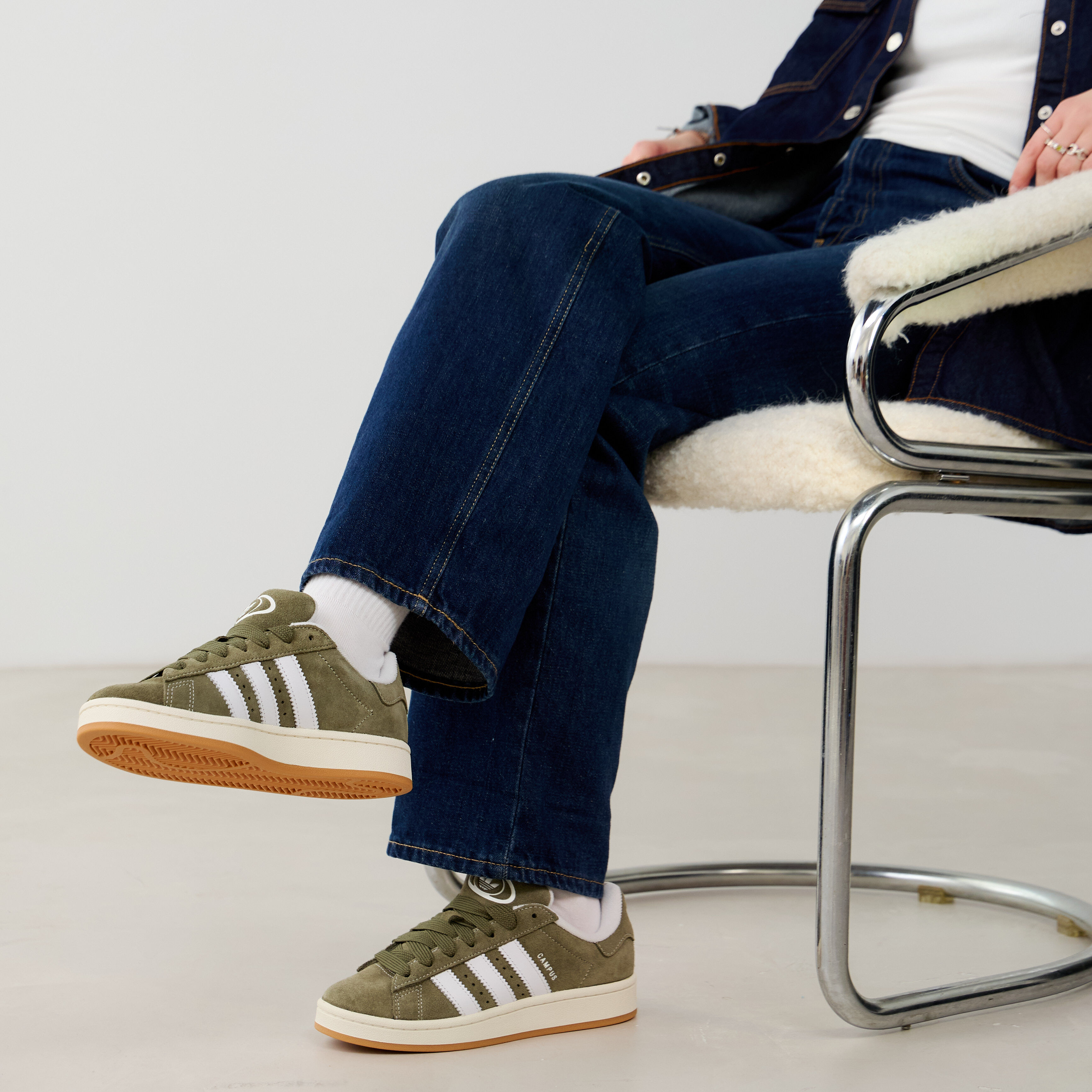 adidas campus homme kaki