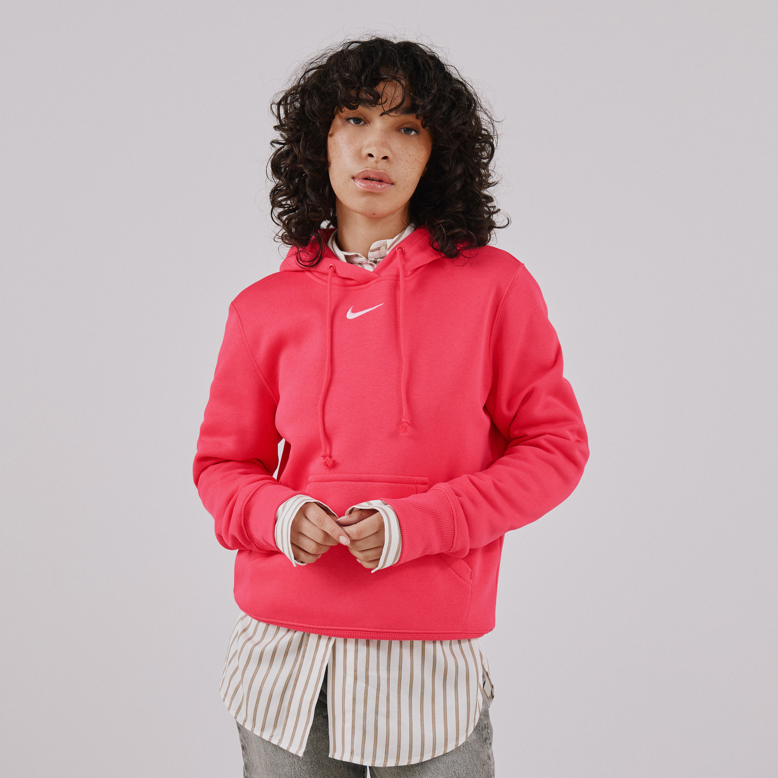 Ensemble nike femme rose best sale