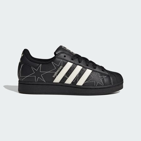 ADIDAS ORIGINALS SUPERSTAR II SHOES Core Black / Cream White / Core Black WOMEN