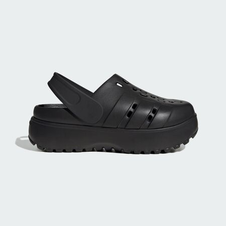 ADIDAS SPORTSWEAR Adilette Platform Clogs Core Black / Core Black / Core Black WOMEN