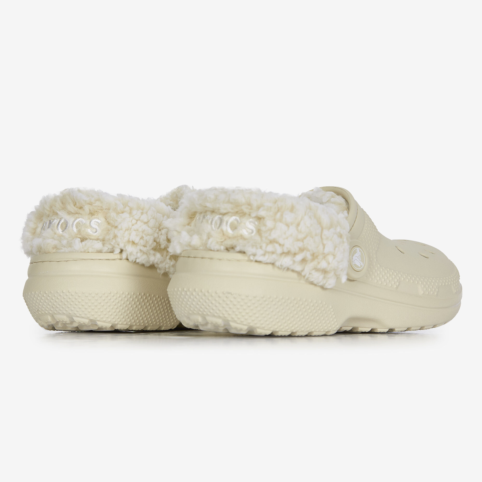 Crocs Classic Fleece Lined Sabots Unisex Powder - vue 9