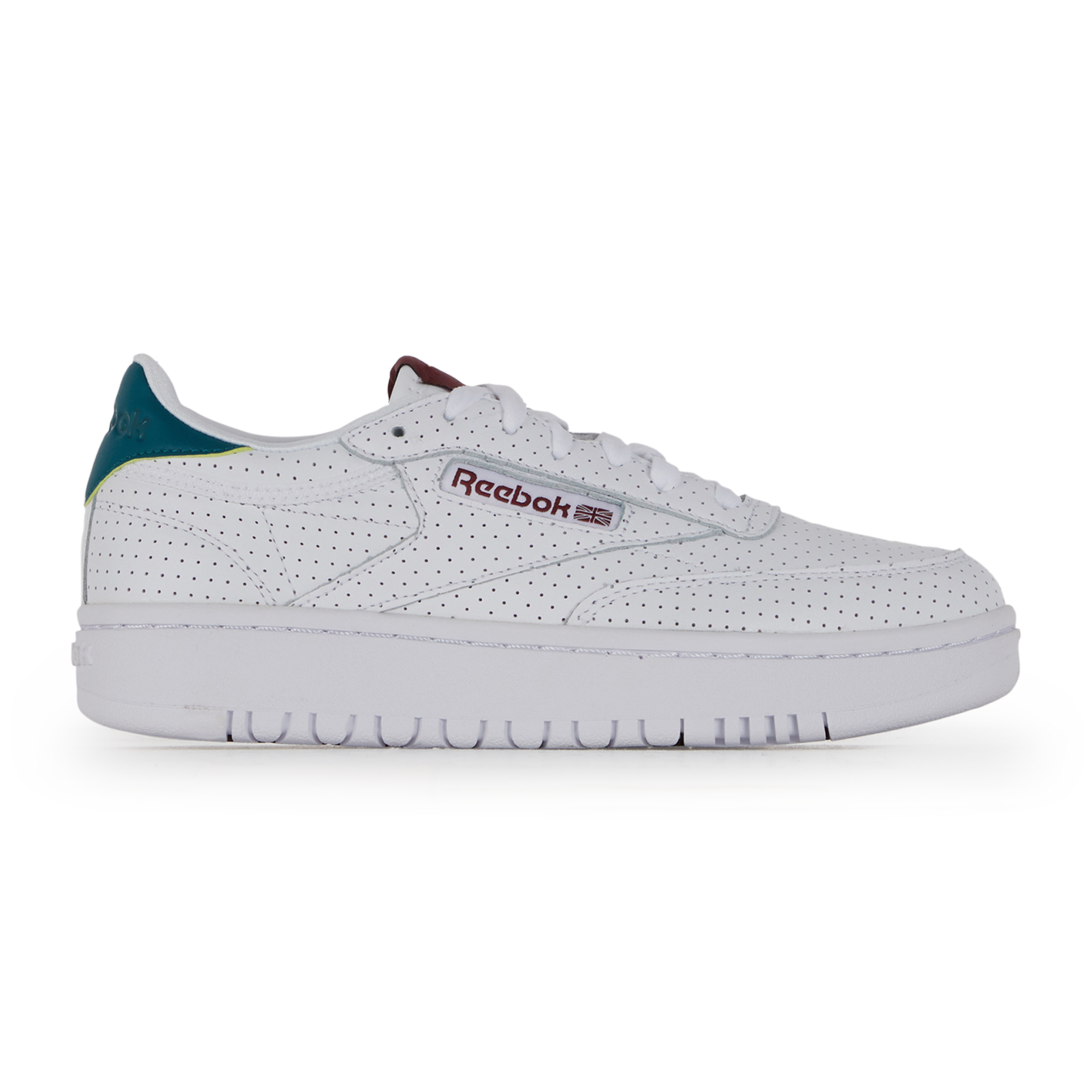 reebok club c femme bordeaux