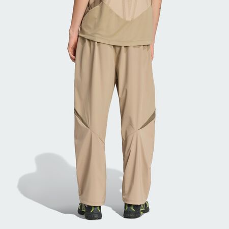 ADIDAS ORIGINALS F50 Loose Striped Track Pants Blanch Brown MEN