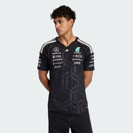 ADIDAS PERFORMANCE MERCEDES - AMG PETRONAS FORMULA 1 TEAM DRIVER JERSEY Black MEN