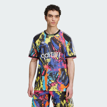 ADIDAS ORIGINALS Archive AOP Jersey Multicolor / Bright Yellow MEN